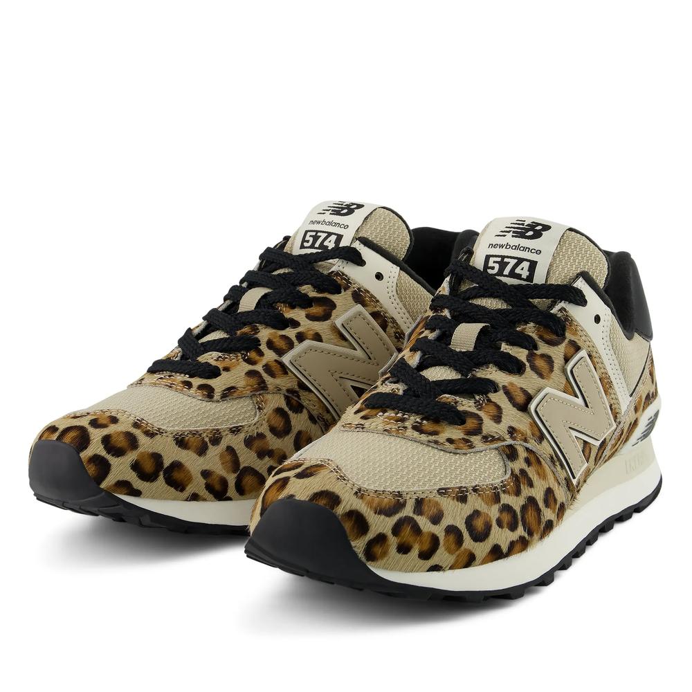 Buty damskie New Balance W574PN - brązowe