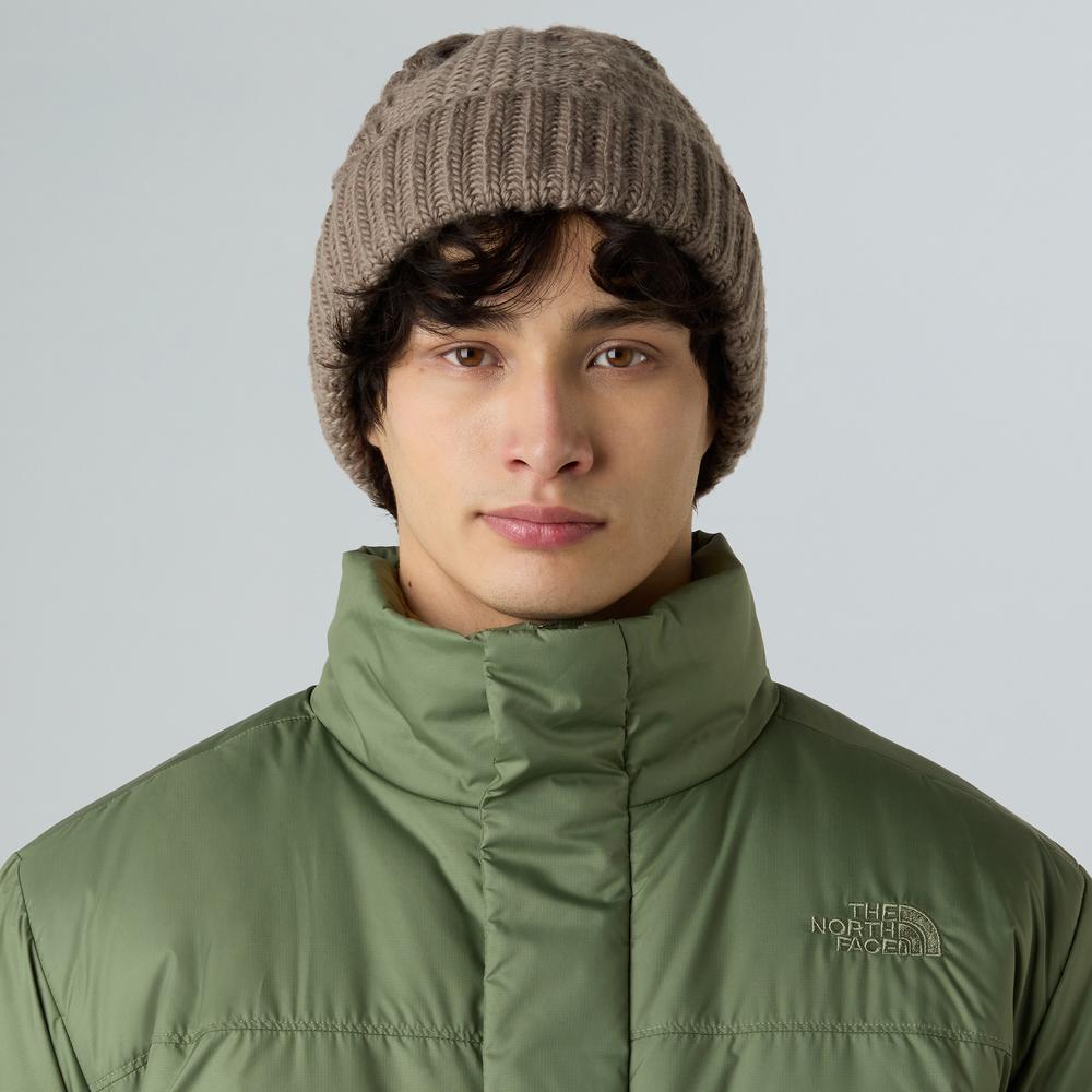 Czapka The North Face Oh-Mega 0A7WJJBOW1 - beżowa