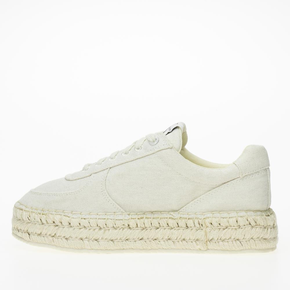 Buty Calvin Klein Espadrille Sneakers CS BTW YW0YW01437-0F9 - beżowe