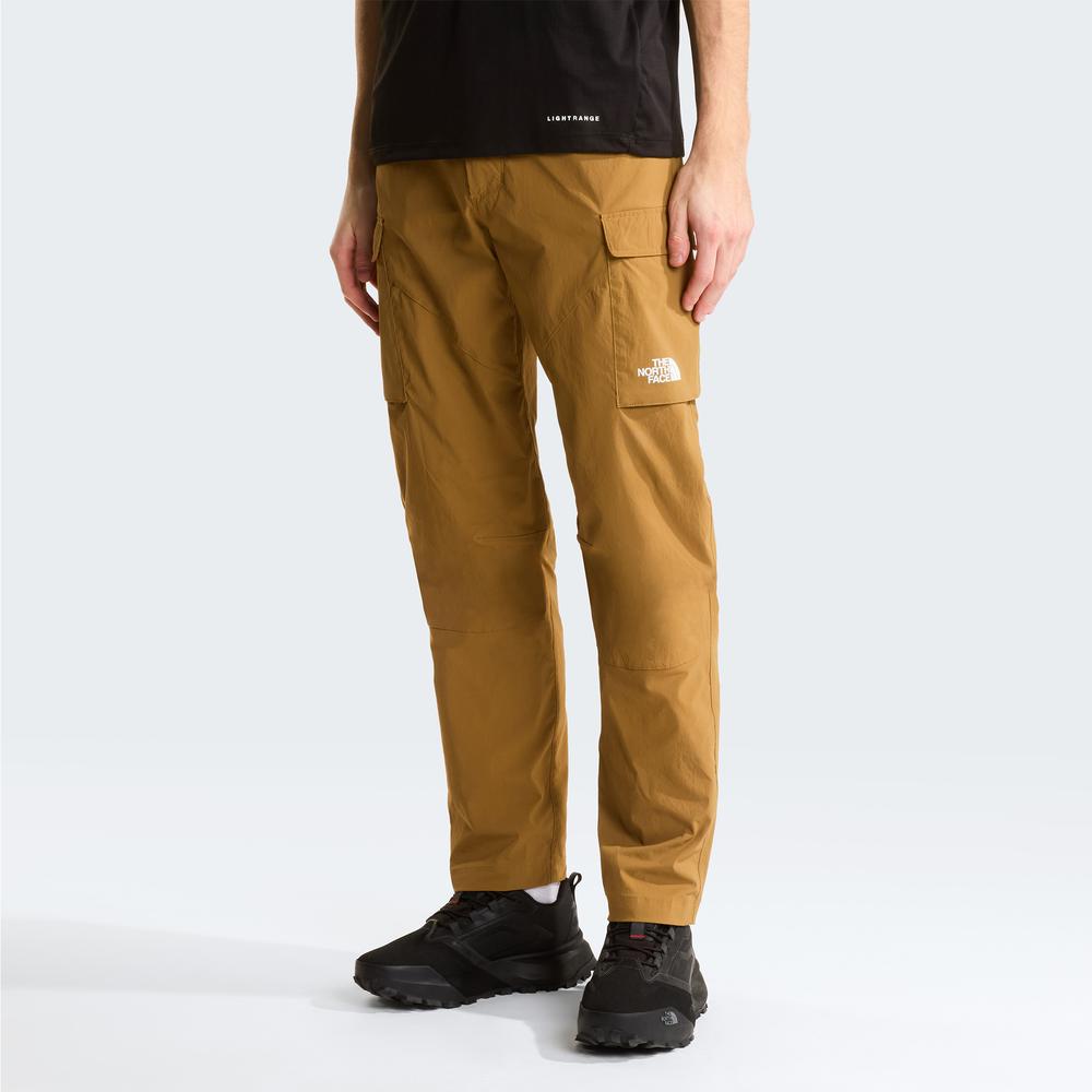 Spodnie męskie The North Face Cargo Exploration 0A8EC61731 - brązowe