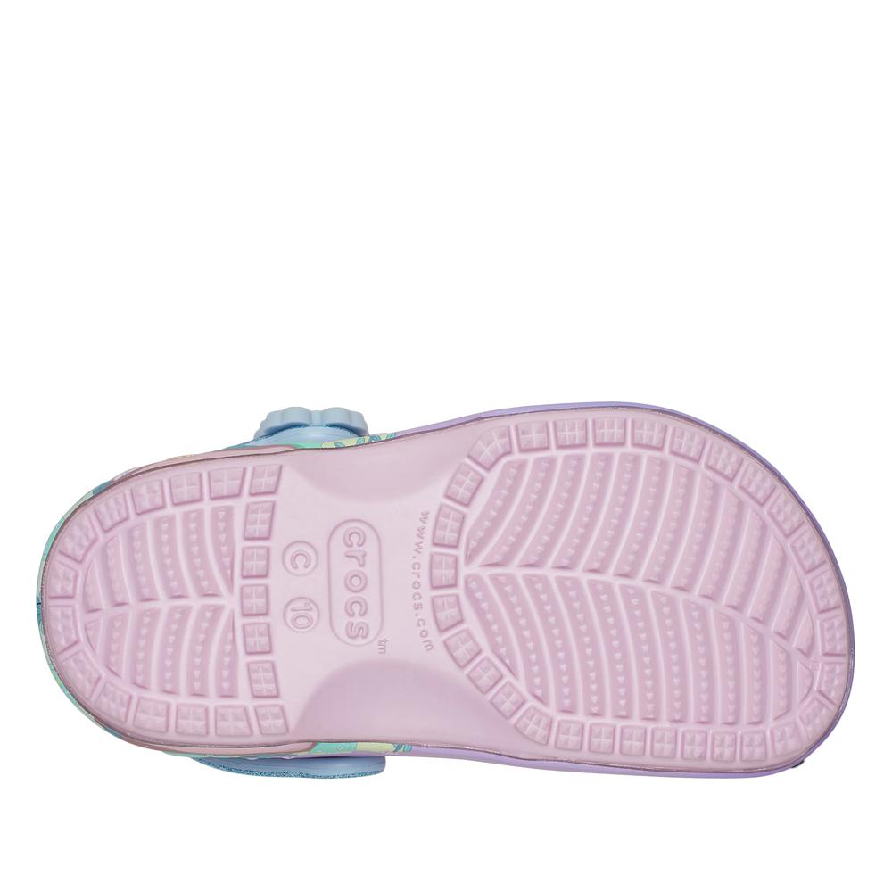 Klapki dziecięce Crocs Toddler Bluey Friends Forever Classic Clog 212370-90H - różowe