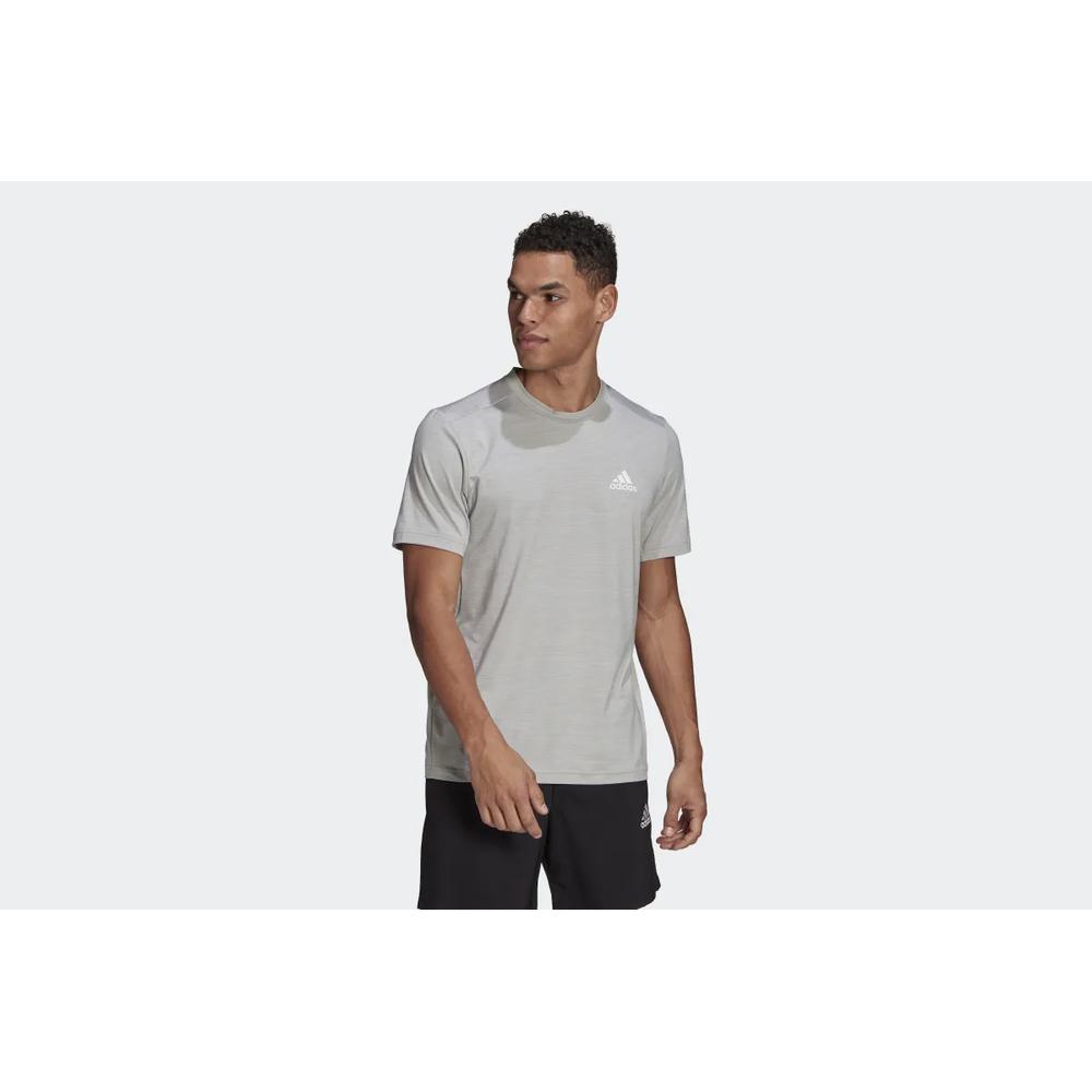 Koszulka adidas Aeroready Designed To Move Sport Stretch GM2076 - szara