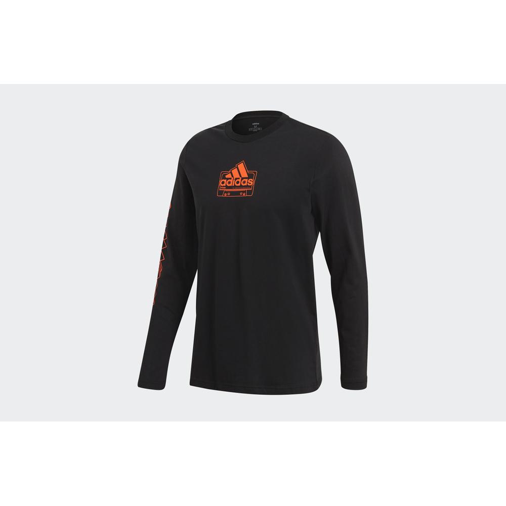 ADIDAS CASSETTE TAPE LONG SLEEVE TEE > GD5943