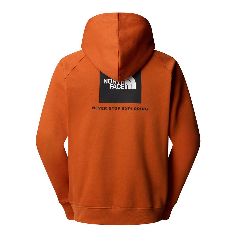 Bluza The North Face Raglan Redbox 0A89F91I01 - pomarańczowa