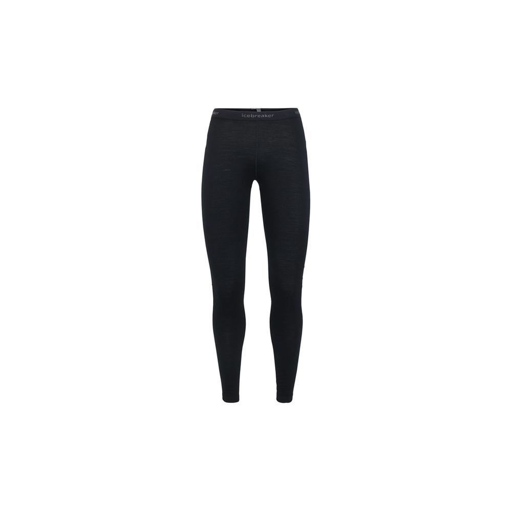 ICEBREAKER WOMENS MERINO 200 OASIS LEGGINGS > 104383001BLK