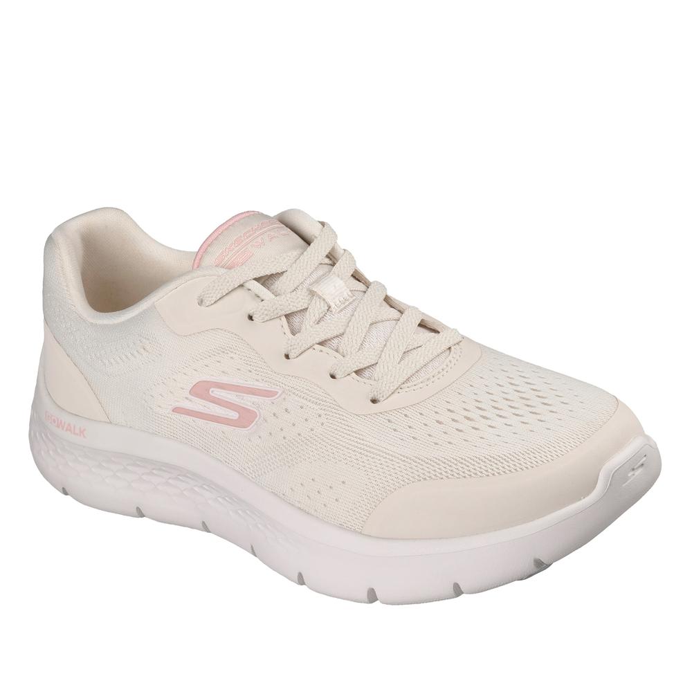 Buty damskie Skechers Go Walk Flex Serenity 125526NTPK - beżowe
