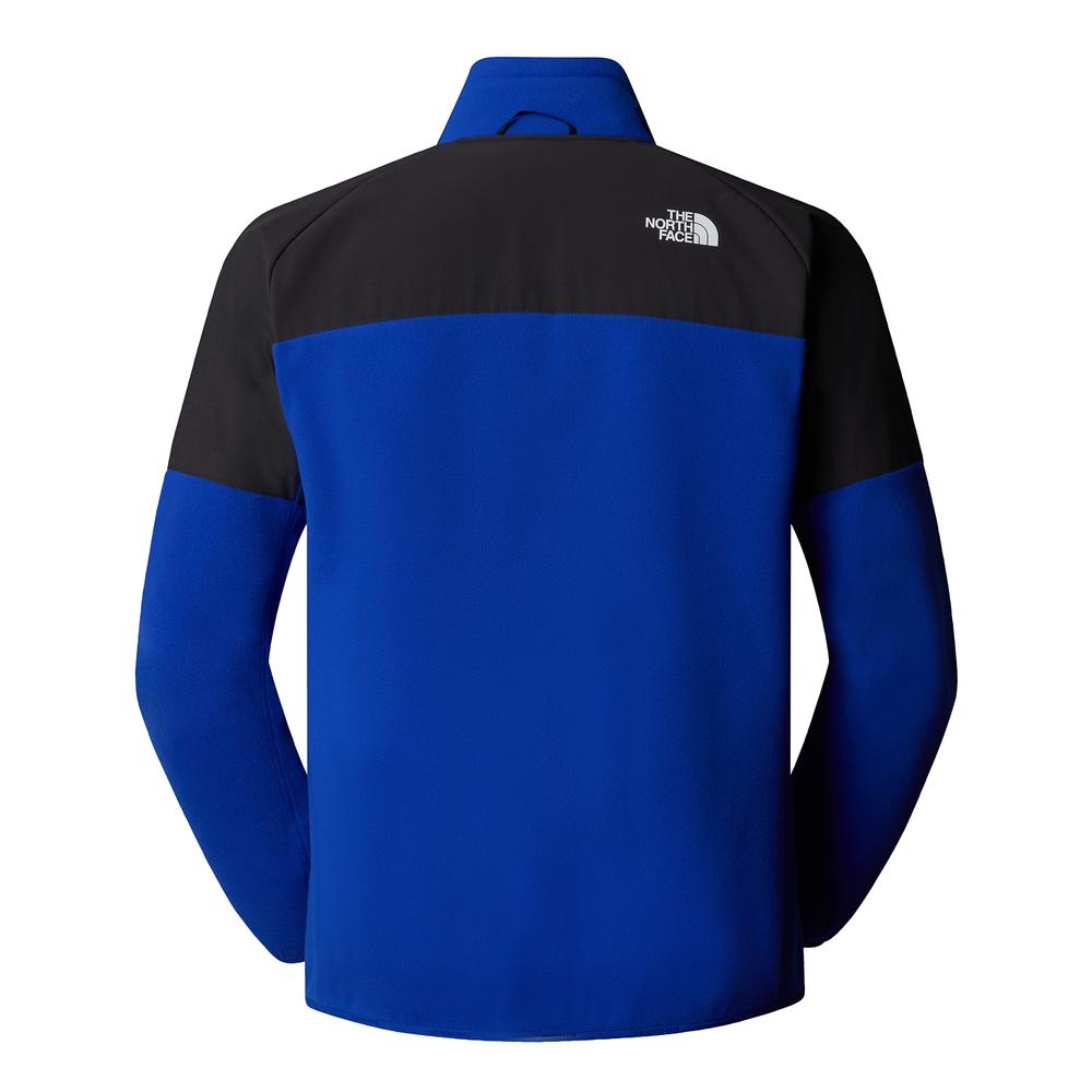 Bluza The North Face 100 Glacier Heavyweight Full-Zip Fleece 0A89JGJL11 - granatowo-czarna