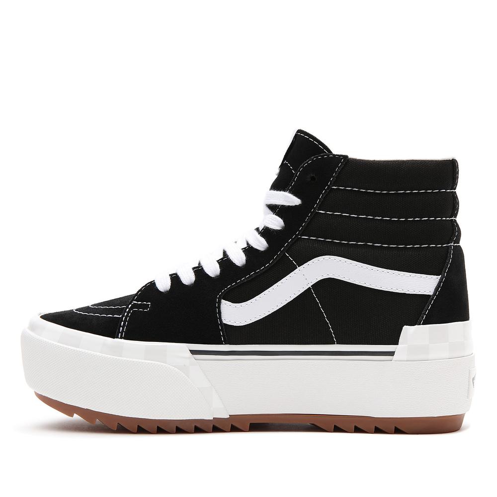 Buty Vans Sk8-Hi Stacked VN0A4BTW5ZN1 - czarne