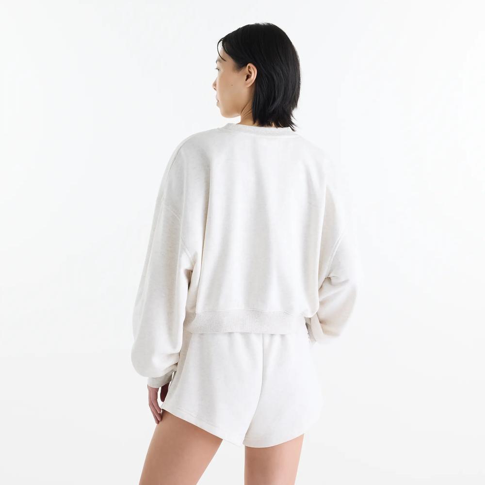 Bluza damska New Balance WT62X7T4LIT - biała