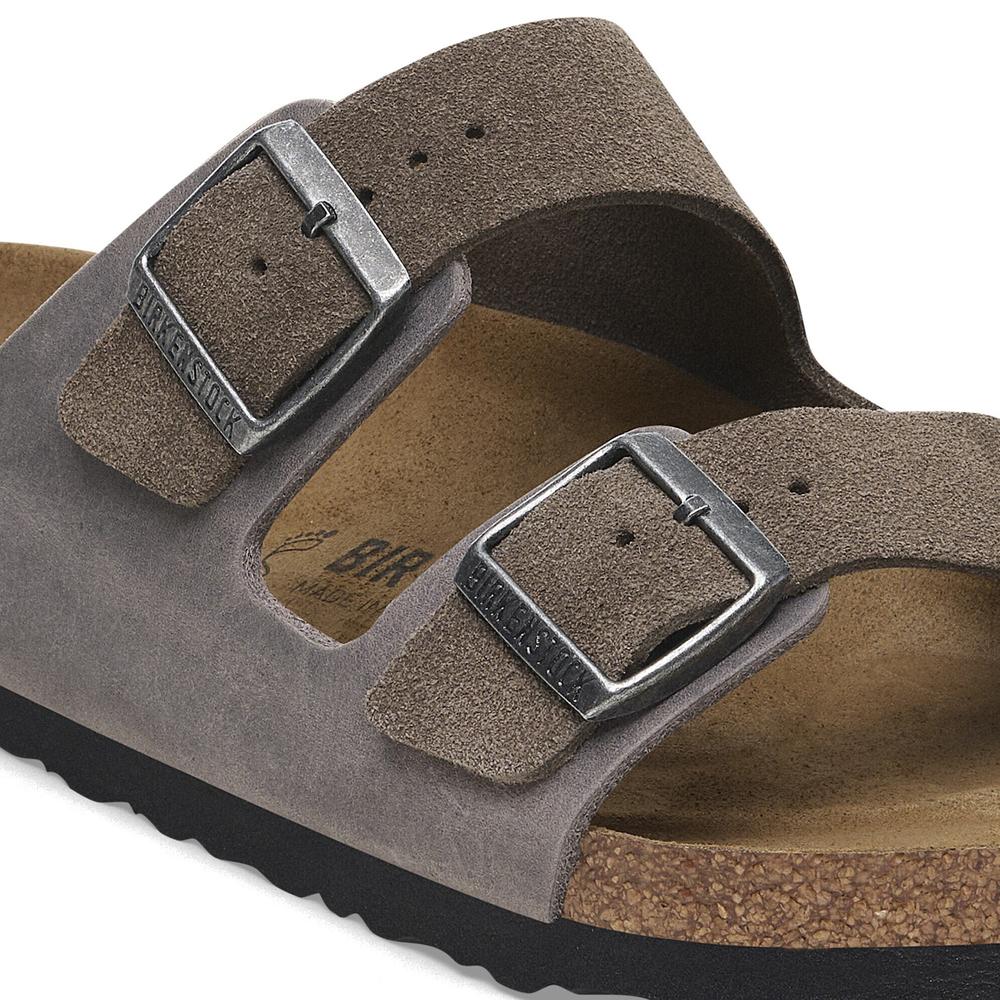 Klapki męskie Birkenstock Arizona 1029159 - szare