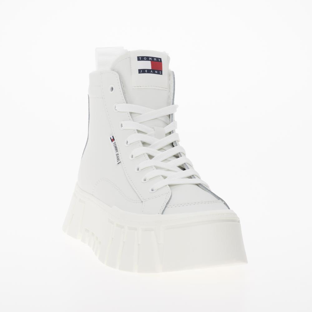 Buty Tommy Jeans Vulc Flatform MC WL EN0EN02609-YBL - biała