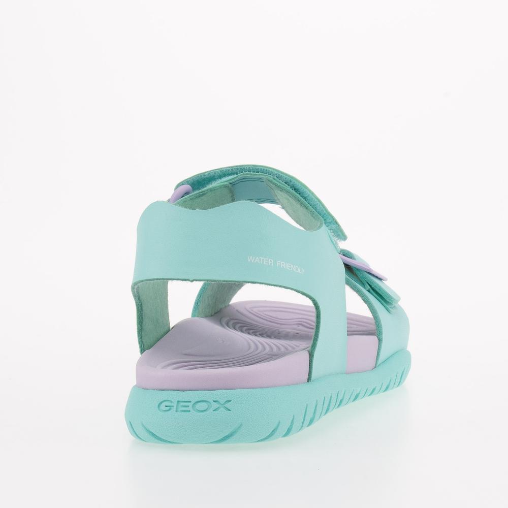 Sandały Geox Fusbetto Junior J35HQA000BCC3B8R - zielony