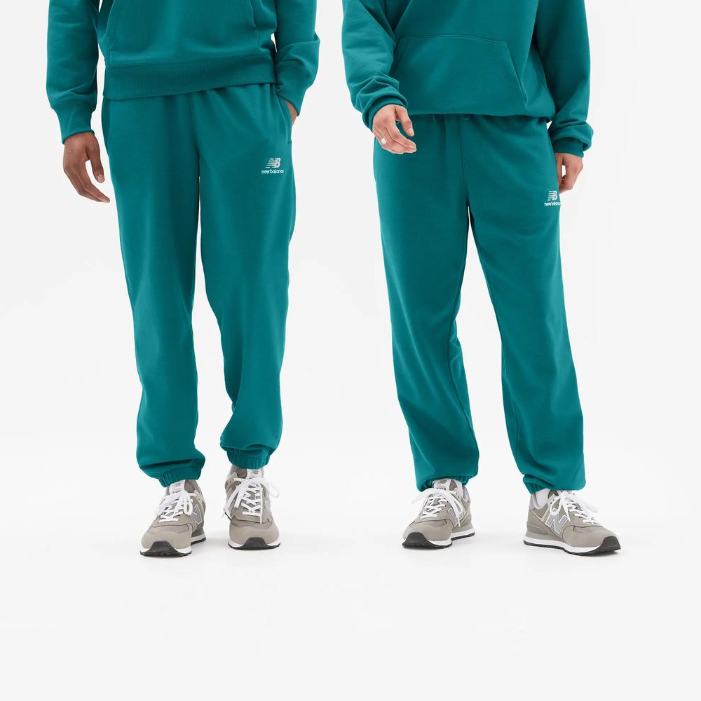 Spodnie New Balance UP21500VDA - niebieskie