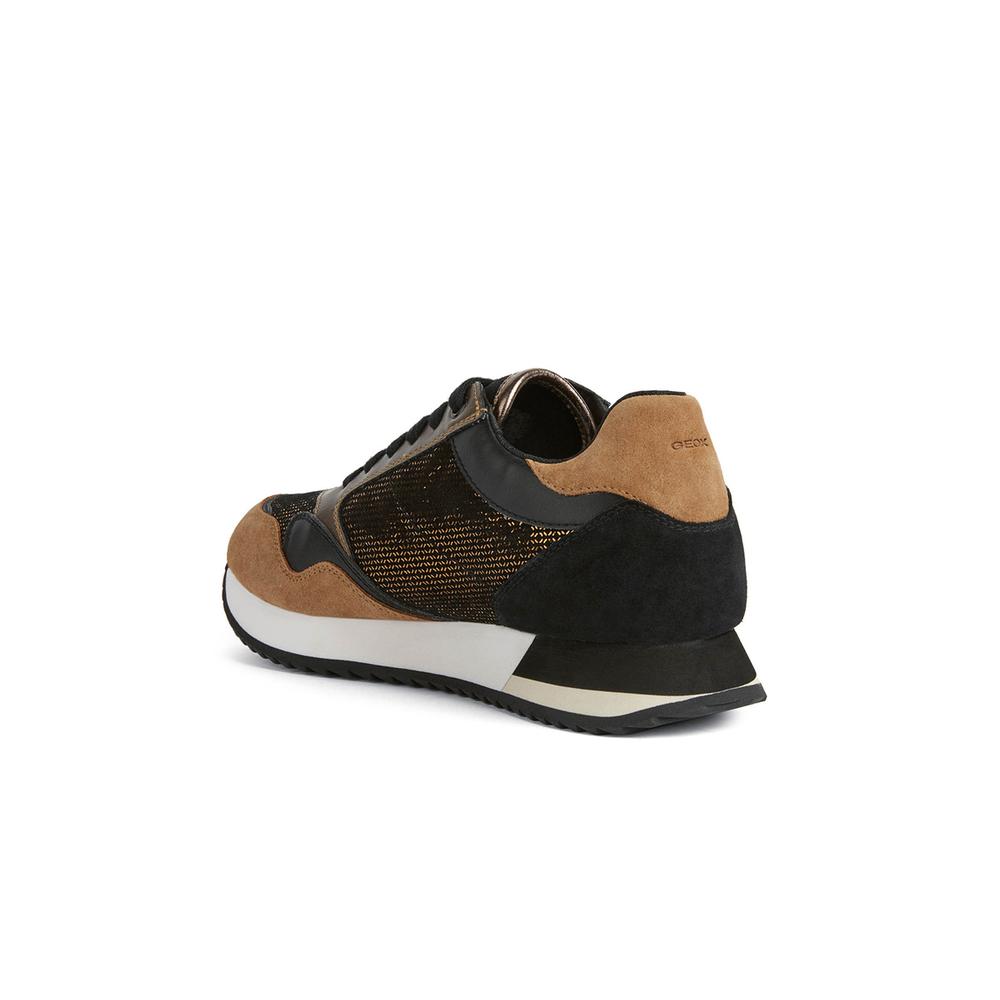 Buty Geox Doralea D25RTB0N922C6ES6 - czarno-brązowe