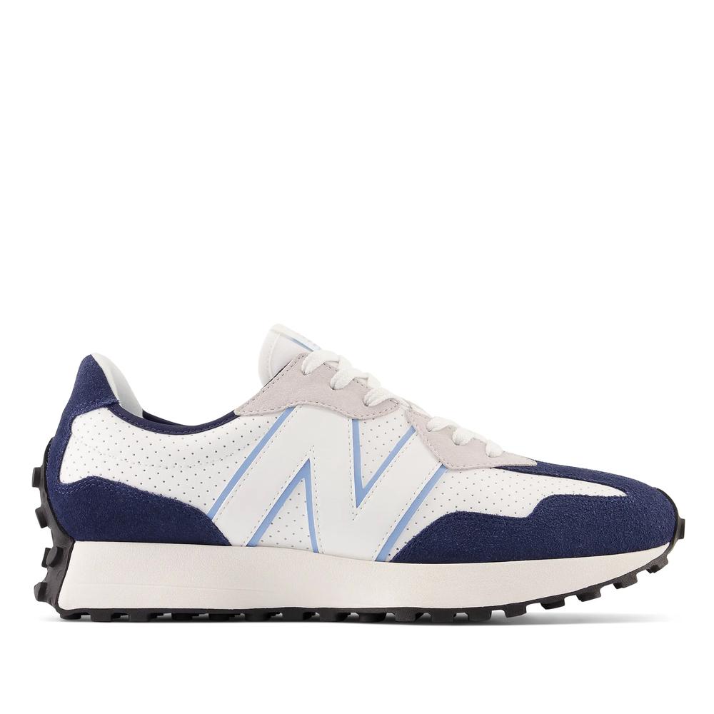 Buty New Balance MS327NF - biało-granatowe