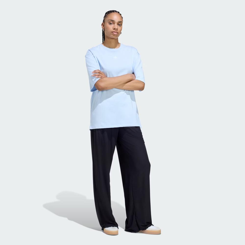 Koszulka damska adidas Originals Essentials Boyfriend KD1374 - niebieska