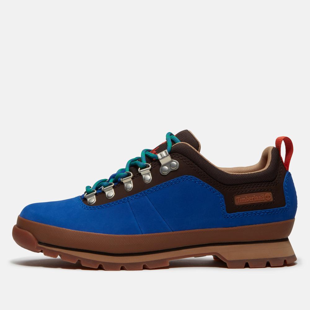 Buty męskie Timberland Euro Hiker Low Lace TB0A443ZELD1 - niebieskie