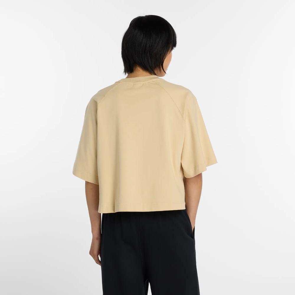 Koszulka damska New Balance WT6147DDABC - żółta