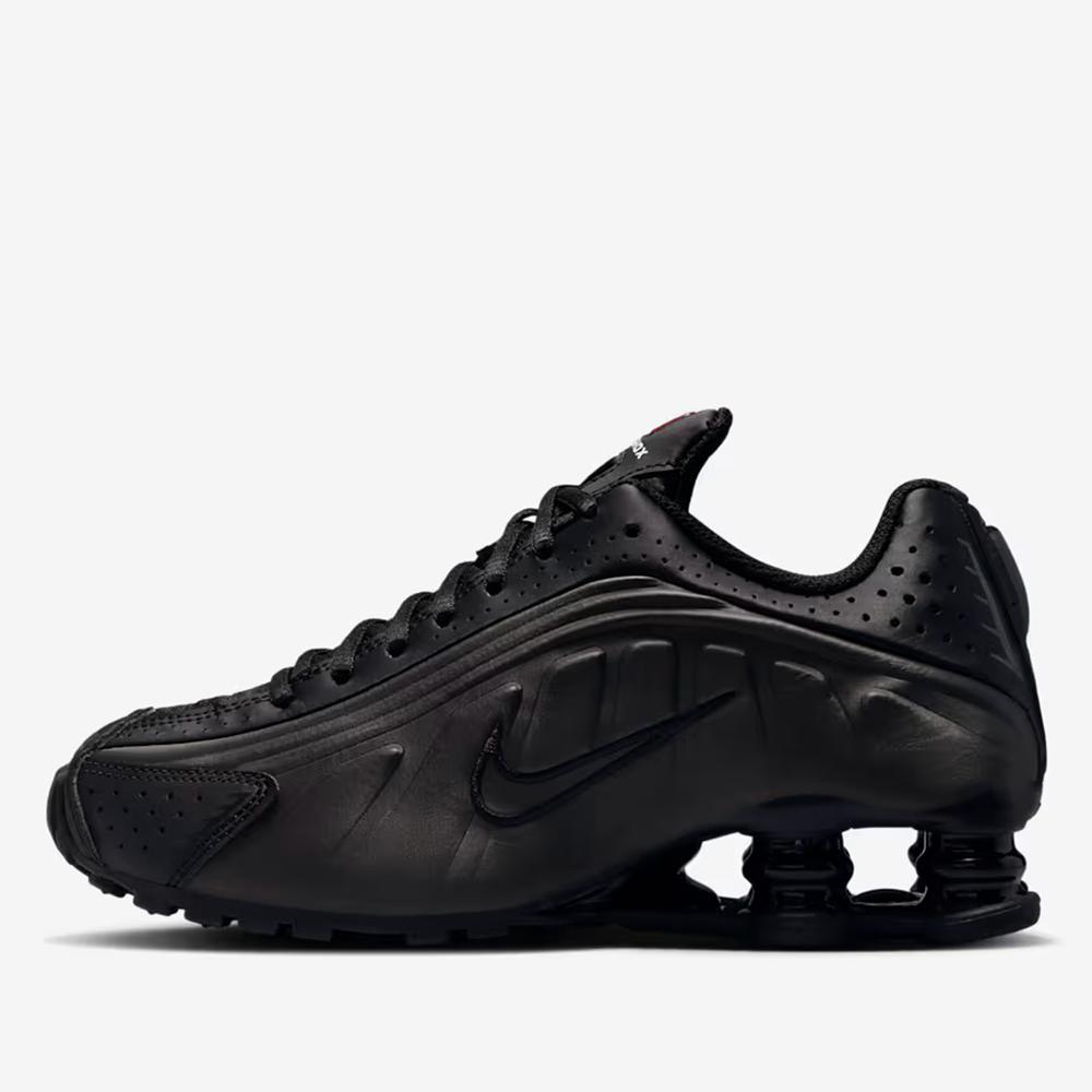 Buty młodzieżowe Nike Shox R4 CW2626-003 - czarne