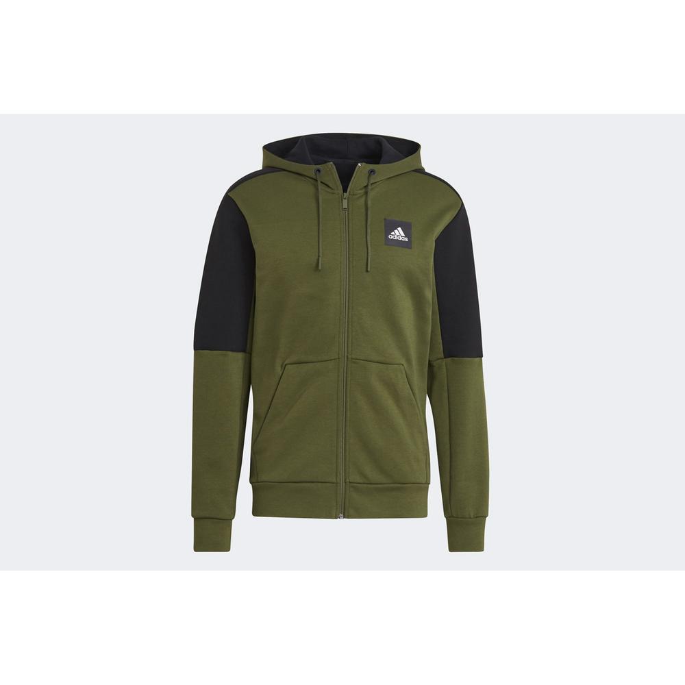 adidas Must Haves Full-Zip Stadium Hoodie > GM6344