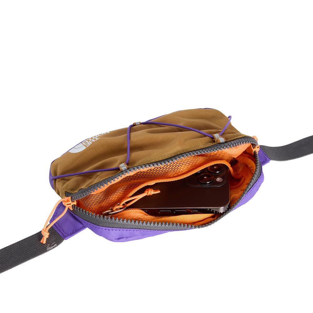 Saszetka unisex The North Face Terra 1L 0A8C2K0XT1 - brązowo-fioletowa