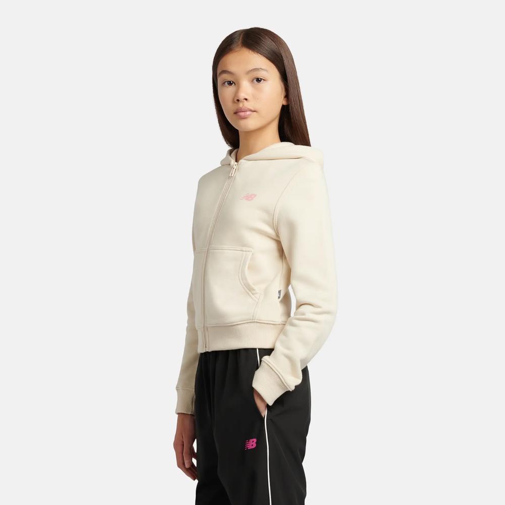 Bluza dziecięca New Balance YT61P93CLIN - beżowa
