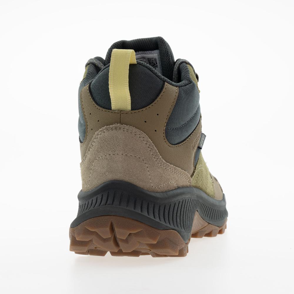 Buty męskie Merrell Tempo Sol Mid Waterproof J038941 - zielone