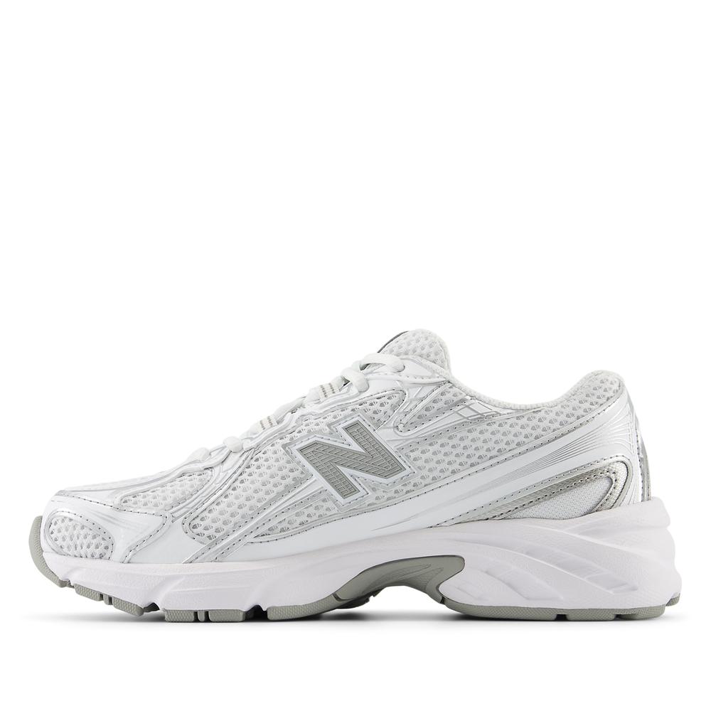 Buty młodzieżowe New Balance GR740WM - białe