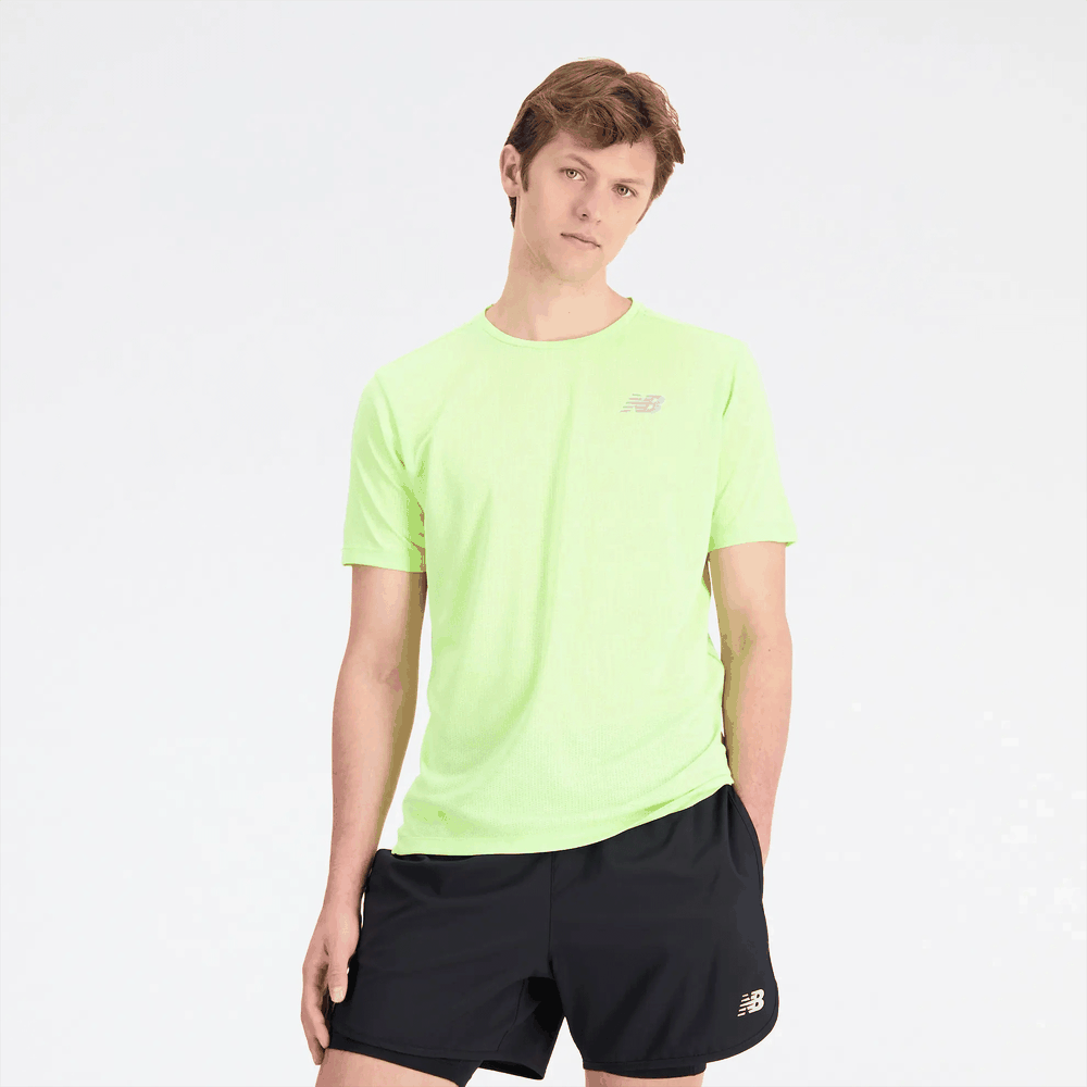 Koszulka New Balance MT21262TWY - zielona