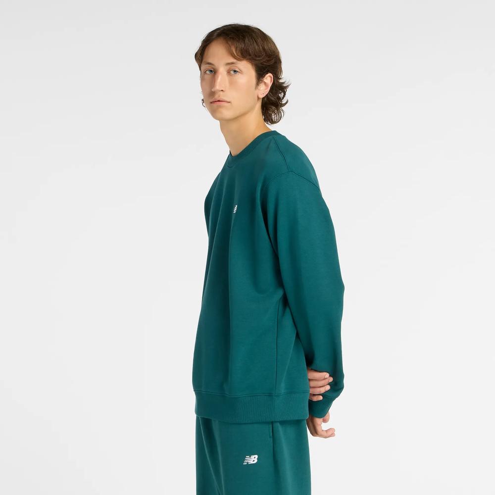 Bluza męska New Balance MT41507AAV - zielona