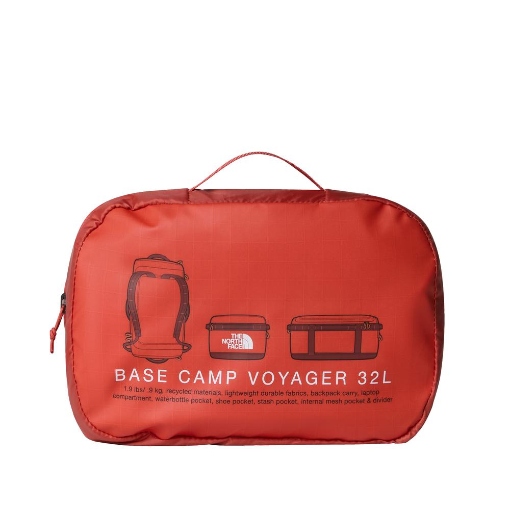 Torba unisex The North Face Base Camp Voyager 32L 0A52RREED1 - czerwona