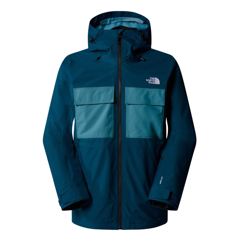 Kurtka The North Face 3 w 1 Fourbarrel Triclimate 0A7WYF4OJ1 - niebieska