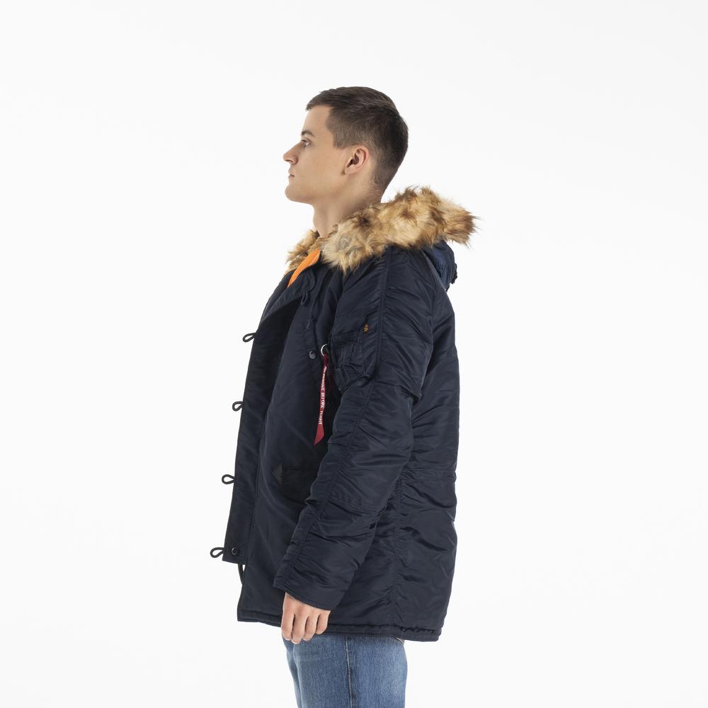 Kurtka Alpha Industries Parka N3B VF 59 10314107 - granatowa