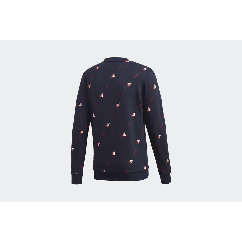 ADIDAS MUST HAVES GRAPHIC CREW SWEATSHIRT > FI4037