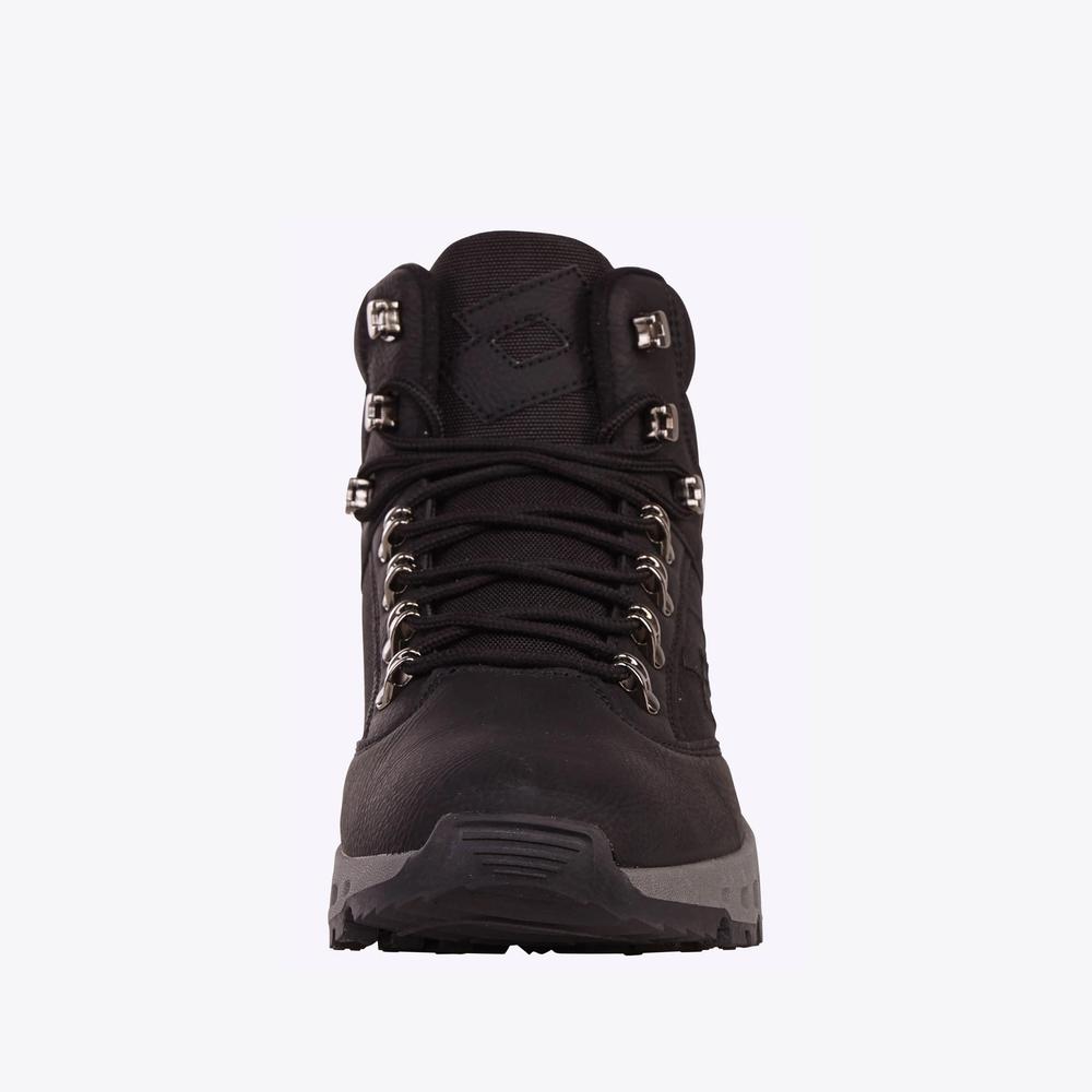 Buty męskie Lotto Woodlark Mid 2400310U-1111 - czarne