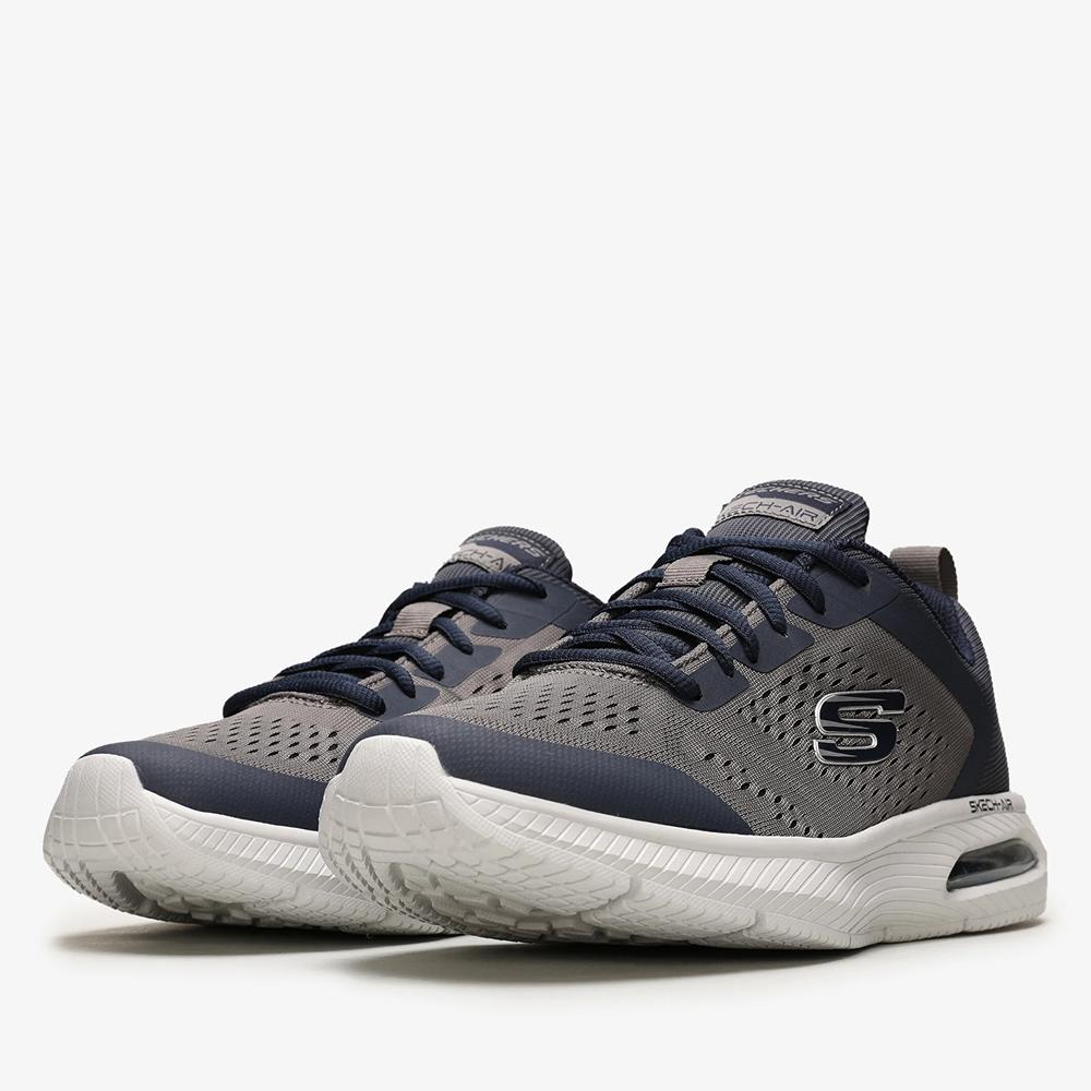 Buty męskie Skechers Dyna Air 52559NVCC - szare