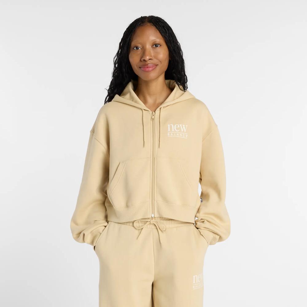 Bluza damska New Balance WJ6109B2ABC - żółta