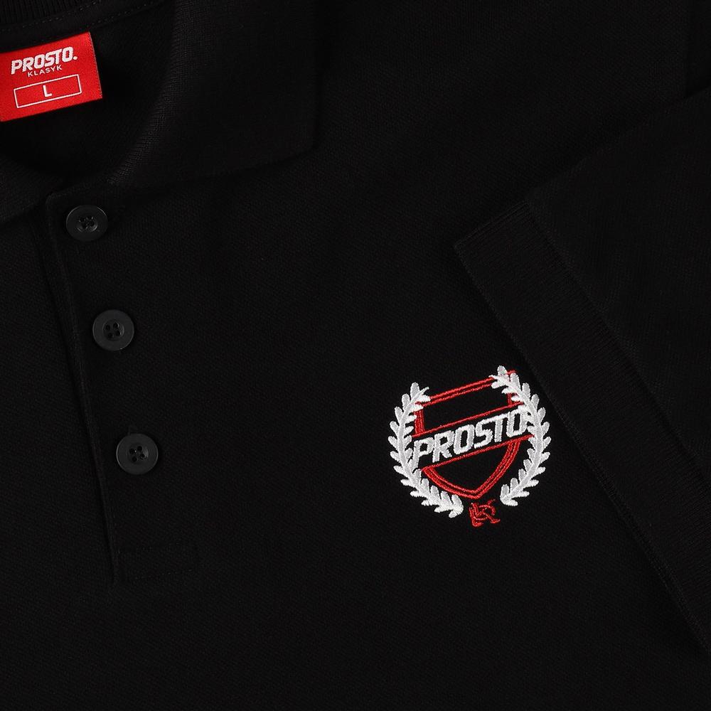 Koszulka Prosto Klasyk Polo Dine KL232MTEE3012 - czarna