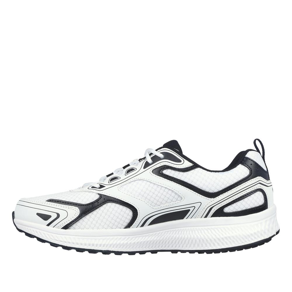 Buty męskie Skechers GOrun Consistent 220034WBK  - białe