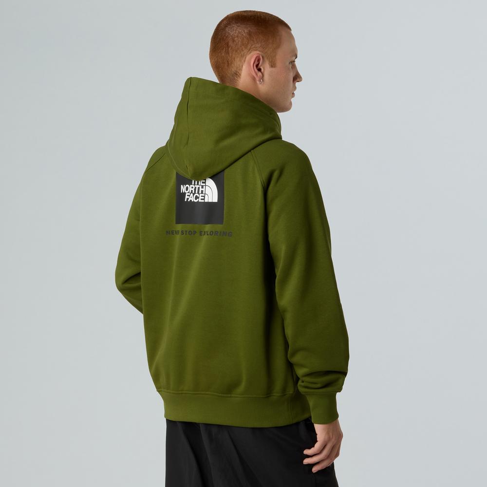 Bluza męska The North Face Raglan Box NSE 0A89F9DIW1 - zielona