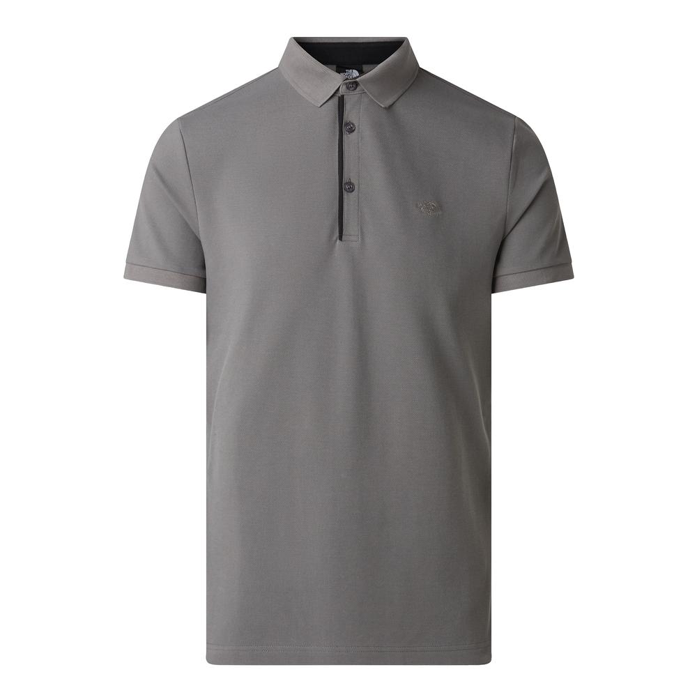 Koszulka męska The North Face Premium Slim Polo Smoked 0A8C1N0UZ1 - szara