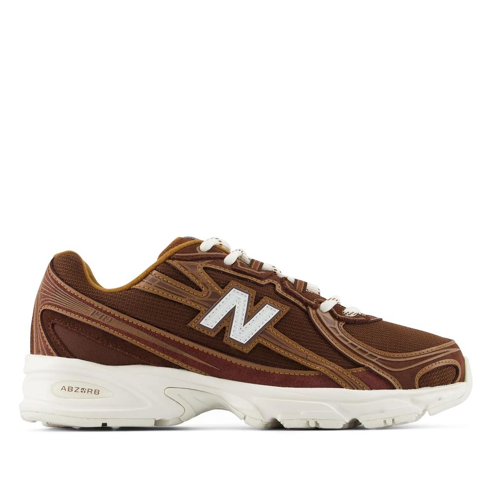 Buty unisex New Balance U7407IK - brązowe
