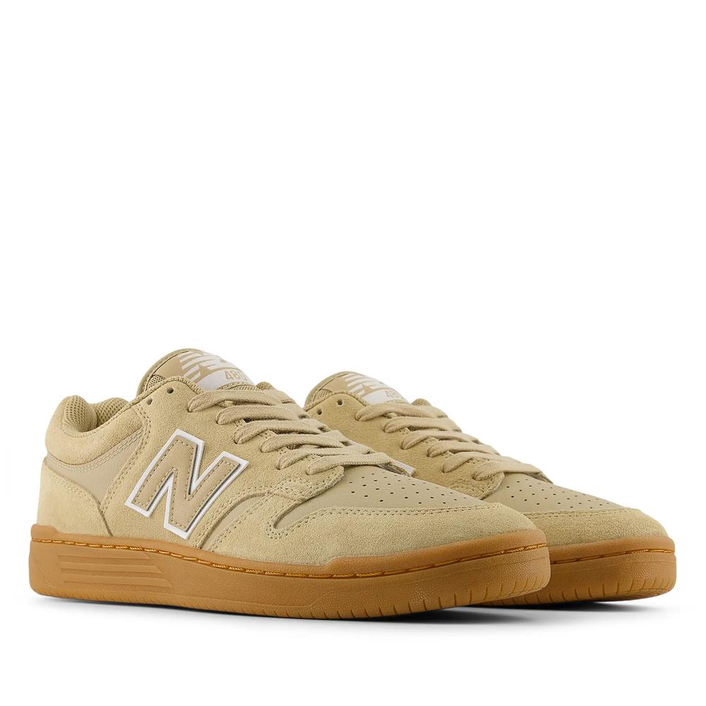 Buty unisex New Balance Numeric UN480TSG - beżowe