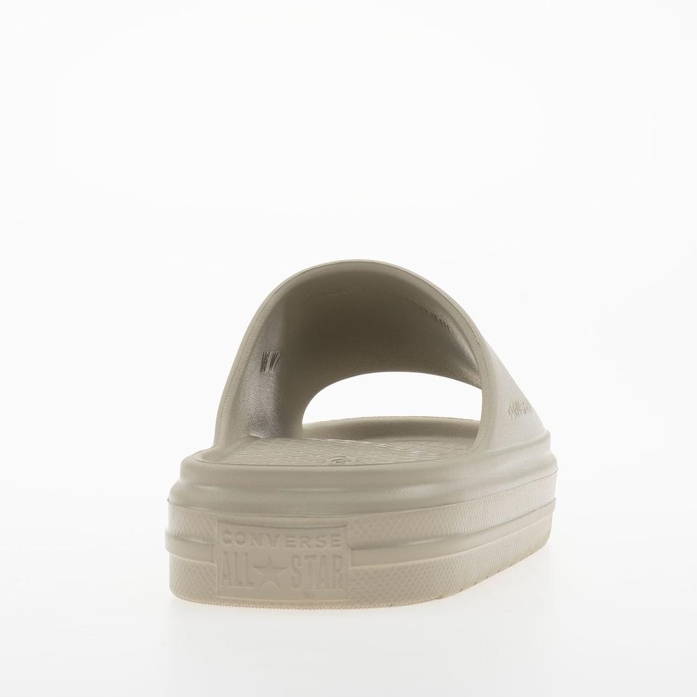 Klapki damskie Converse Essential Slide A12175C - beżowe