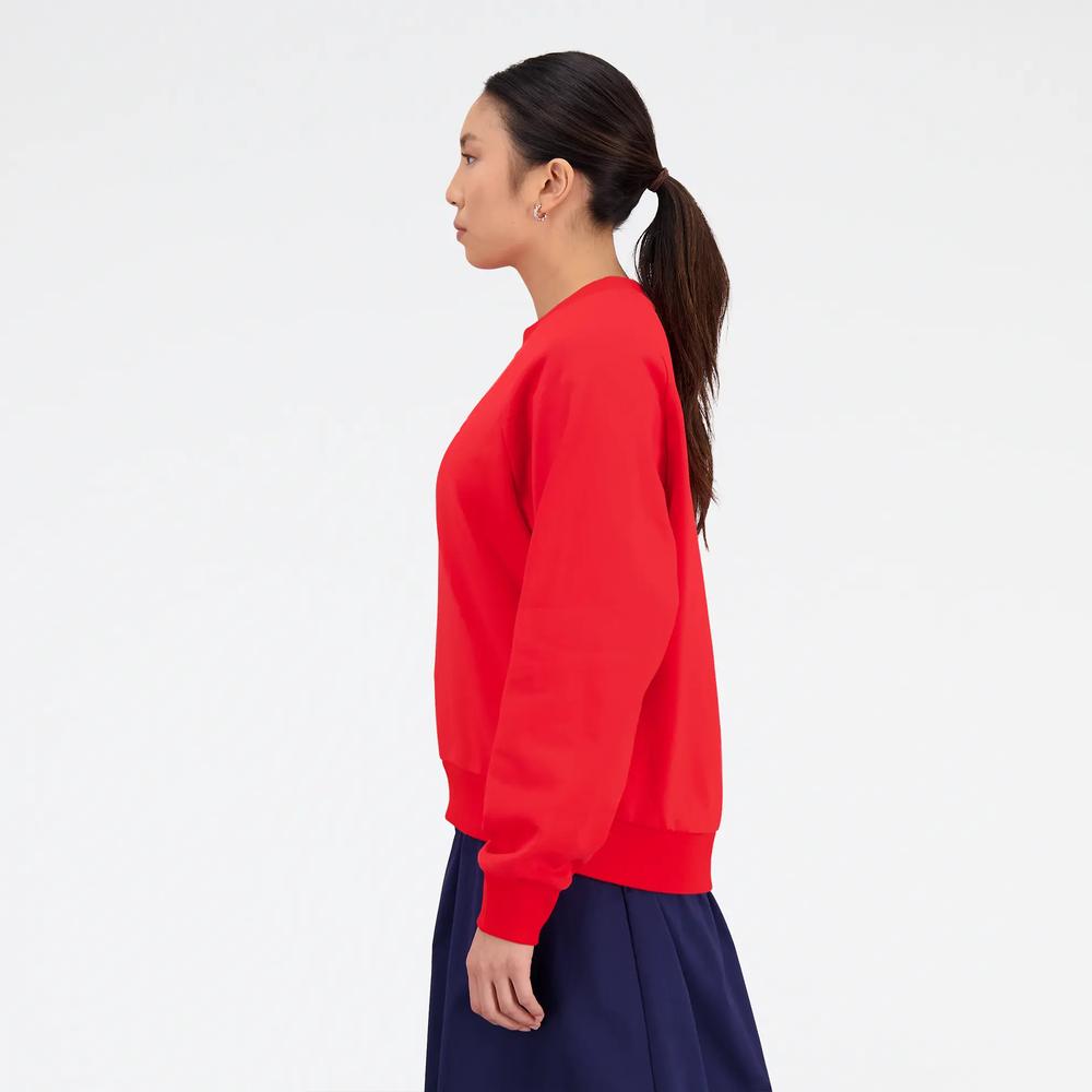 Bluza New Balance WT31557TRD - czerwona