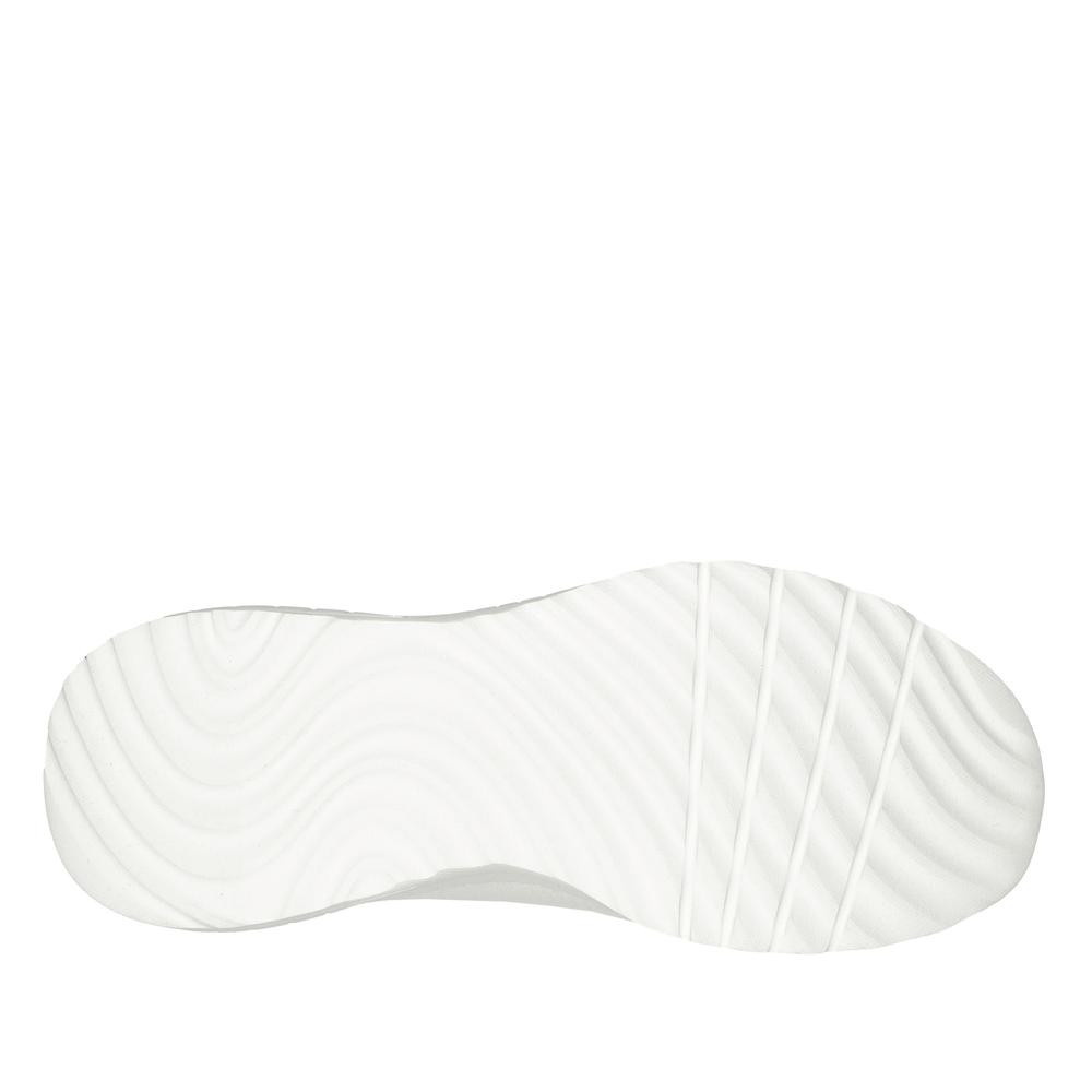 Buty męskie Skechers Bobs Squad Chaos Prism Bold 118000OFWT - białe