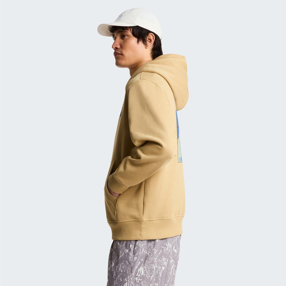 Bluza męska The North Face Mountain Celebration 0A8GB9LK51 - beżowa