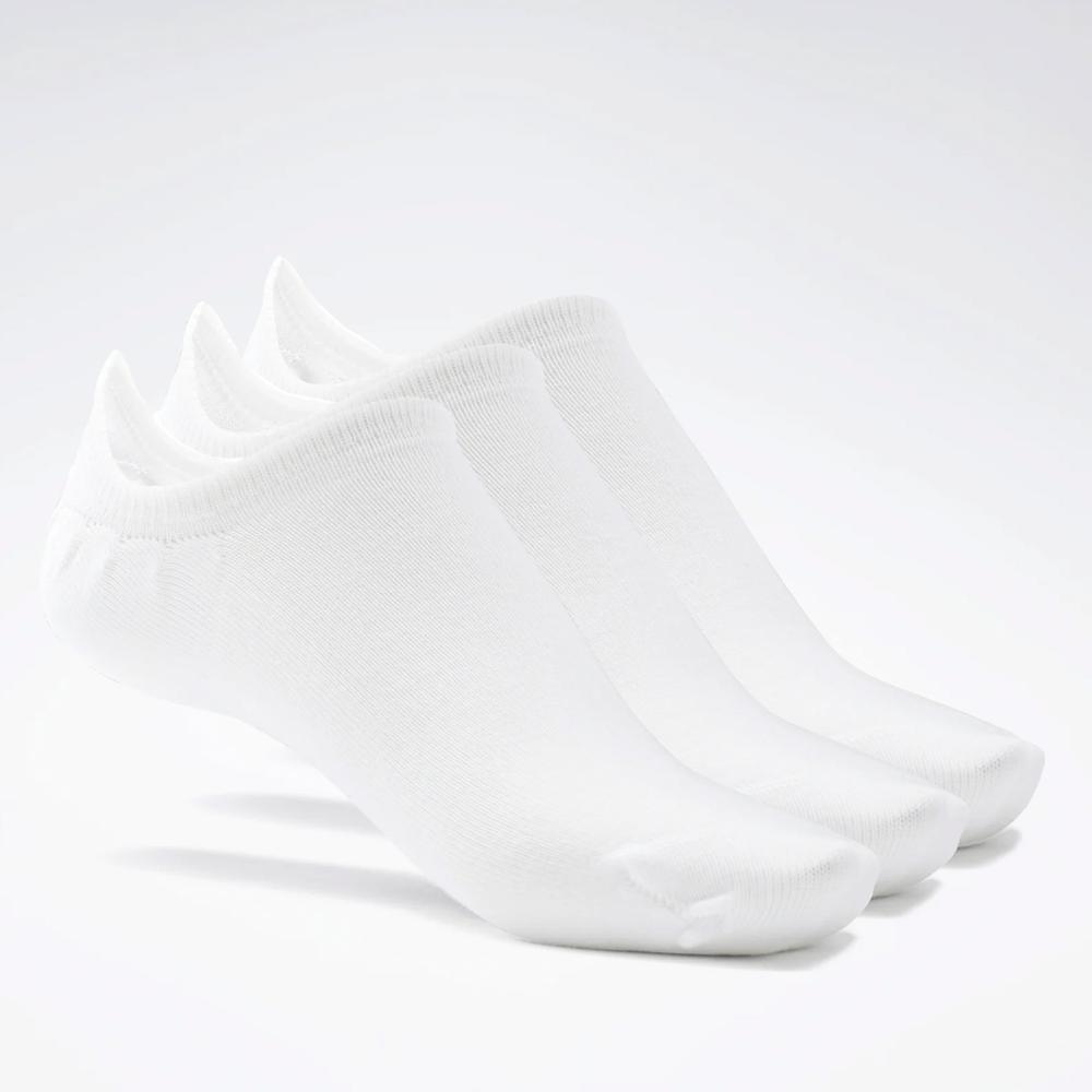Skarpety Reebok Active Foundation Invisible 3-Pack GH0425 - białe