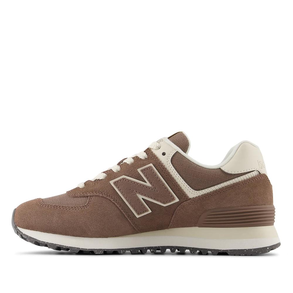 Buty damskie New Balance WL574RTS - brązowe