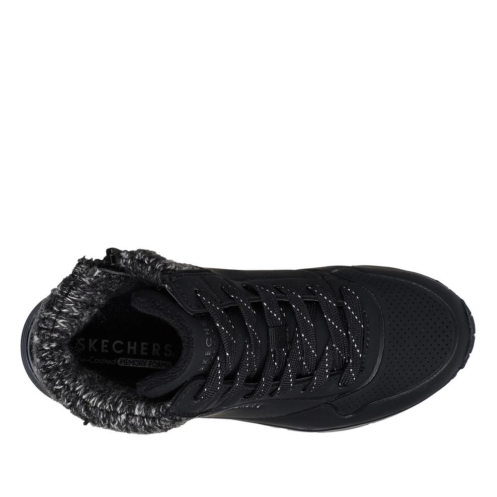 Buty młodzieżowe Skechers Uno Gen 1 Darling Daze 310566LBLK - czarne